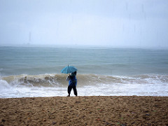 stormy walk