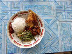 at the warung