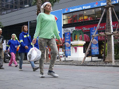 workers on way home