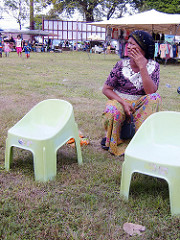 woman watching
