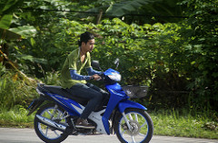early morning ride
