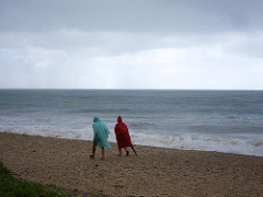 rainy walk