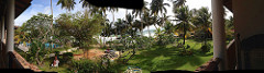 view from balcony