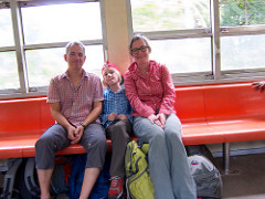 TRE on train ride