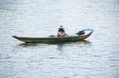 crossing the river