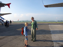 flying
