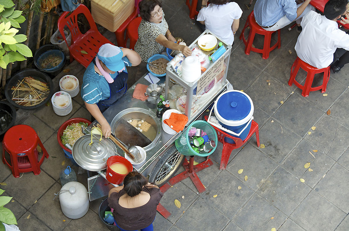 Garküche in Bangkok (Silom)
